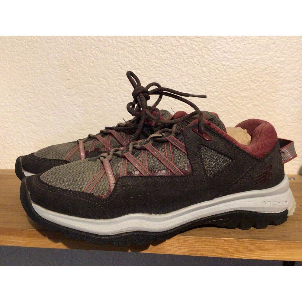 New Balance Women''s Black and Burgundy Athletic Shoes